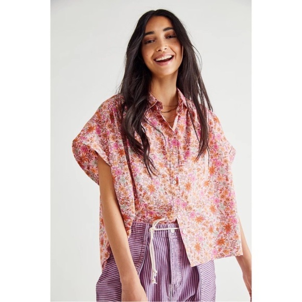 FREE PEOPLE 🌸 BRING IT BACK BLOUSE